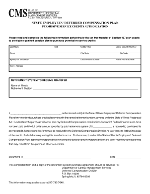 Illinois Permissive Service Credits Authorization