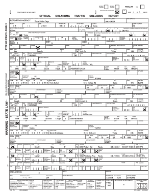 Oklahoma Traffic Collision Report