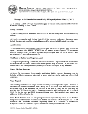 California Statement of Partnership Authority