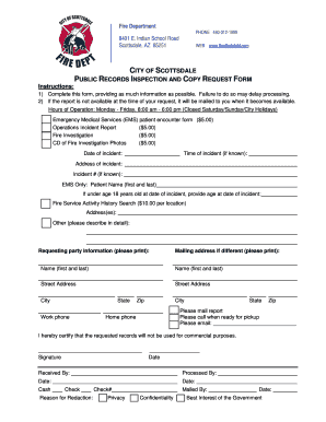 Public Records Request Form