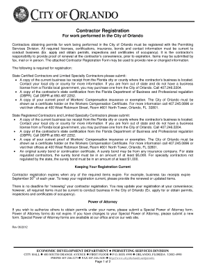 Contractor Registration Form