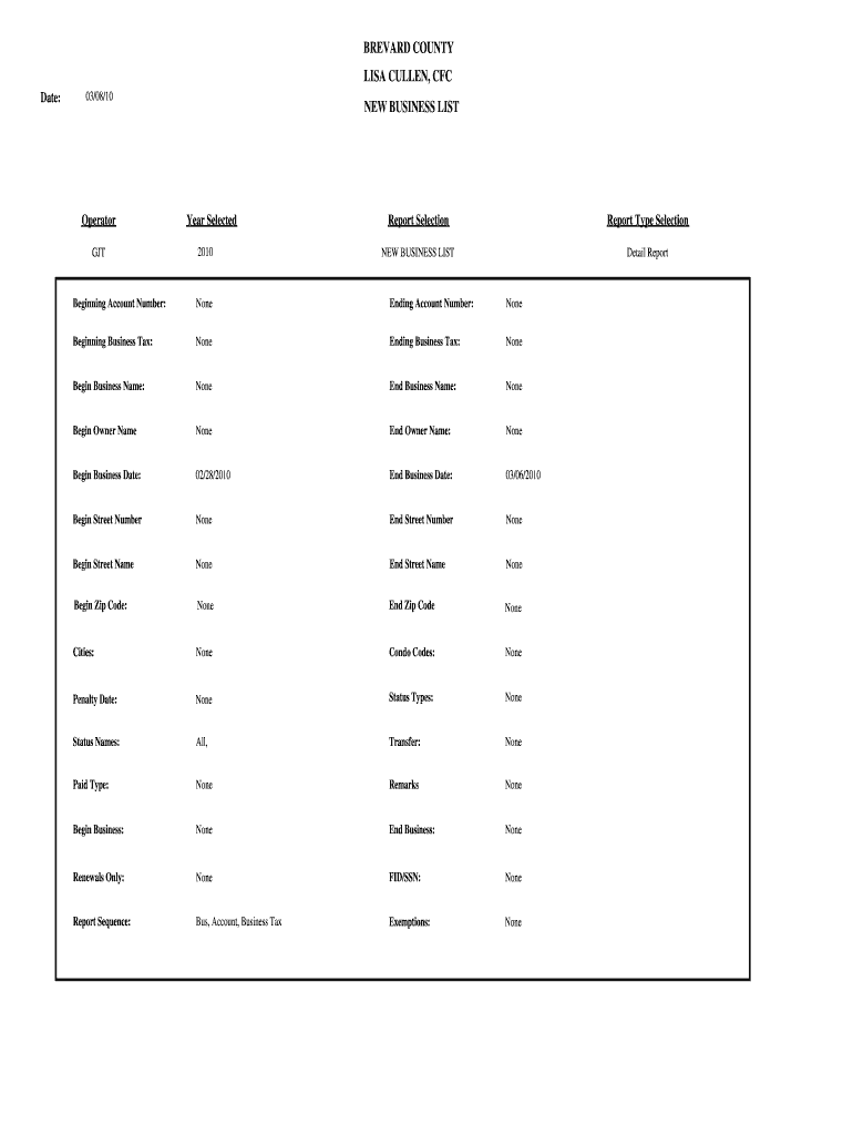 Form preview