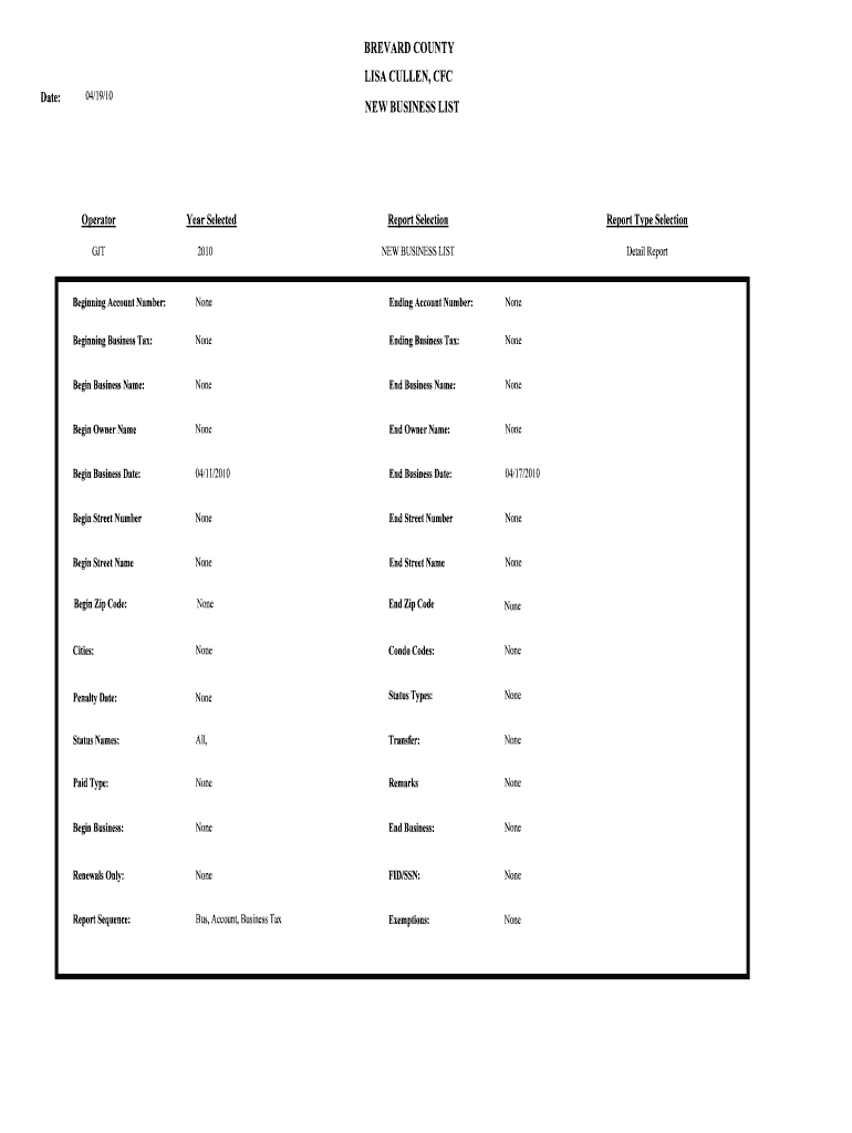 Form preview