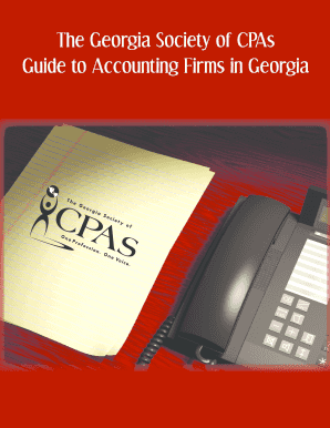 Georgia Society of CPAs Student Membership Application