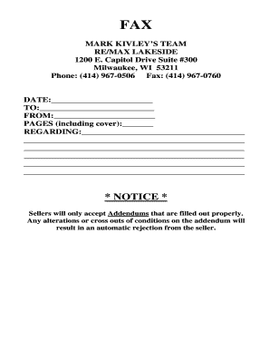 Real Estate Purchase Addendum