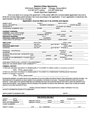 Application - HA Langer &amp; Associates