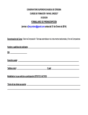 Form preview