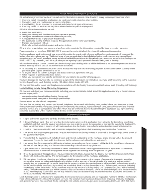 Leeds Building Society Guarantor Application Form