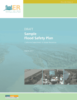 Site safety plan sample - Sample Flood Safety Plan - Department of Water Resources - State ... - water ca