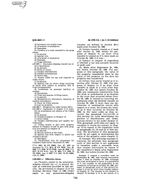 US Federal Generation-Skipping Transfer Tax Regulations