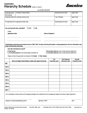 Americo Agent Contracting Form