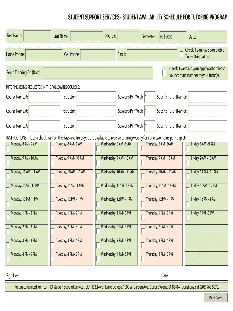 Form preview