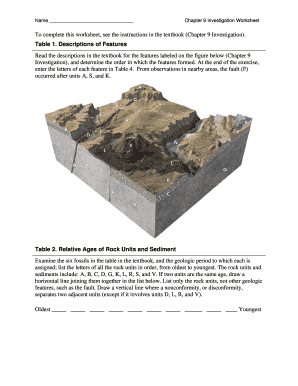 Chapter 9 Investigation Worksheet
