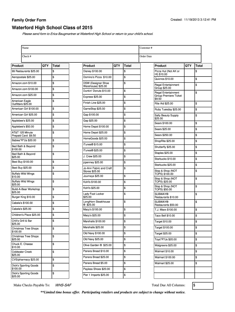 Form preview