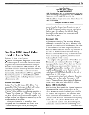 M&A Tax Report Subscription Form