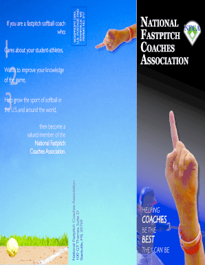 National Fastpitch Coaches Association Membership Application