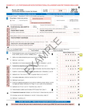 Connecticut Resident Income Tax Return