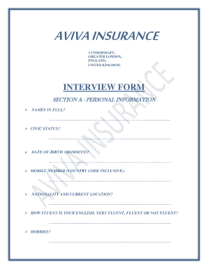 Form preview