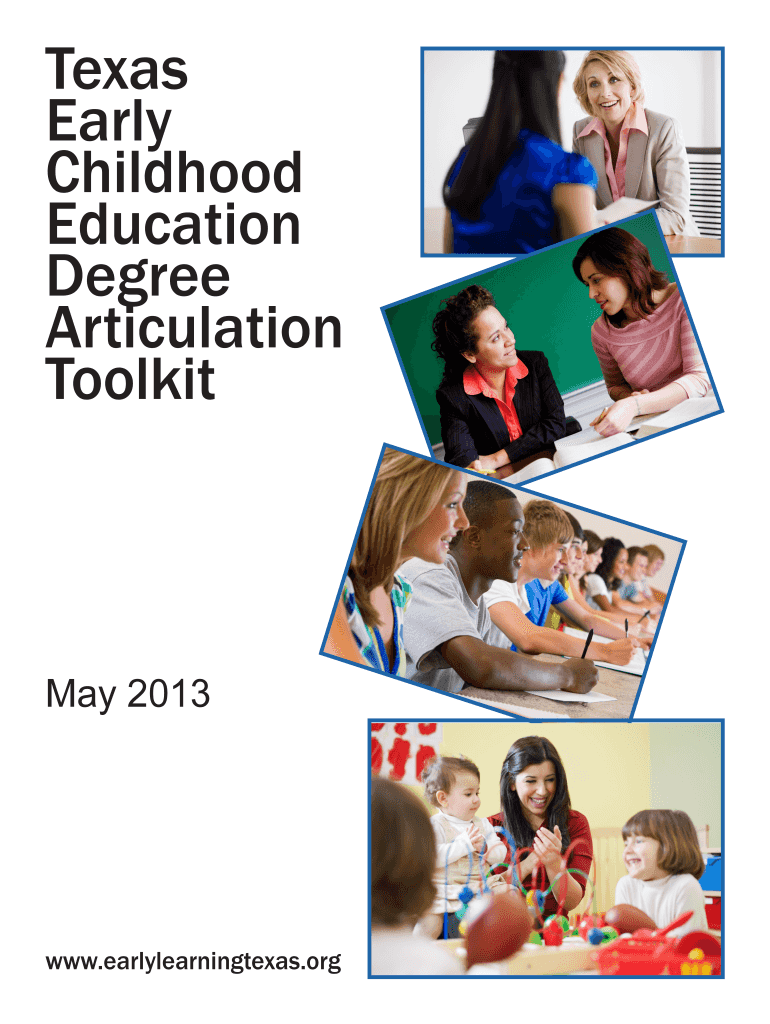 Fillable Online sac uth tmc Texas Early Childhood Education Degree