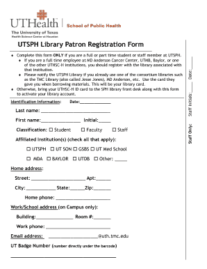 Utsph Email Fill Online Printable Fillable Blank Pdffiller