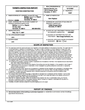 wdi report hawaii form