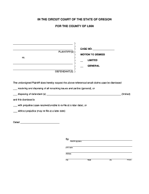 Motion to Dismiss and Judgment of Dismissal