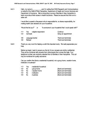 RKM Research and Communications FINAL DRAFT April 19, 2001 - shadac