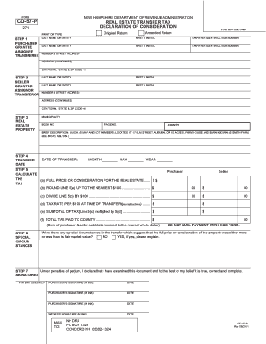 New Hampshire Real Estate Transfer Tax Declaration