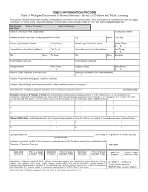Registration Packet - Ann Arbor YMCA - annarborymca