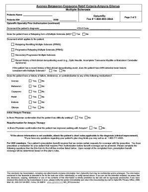 OptumRx Prior Authorization Request Form