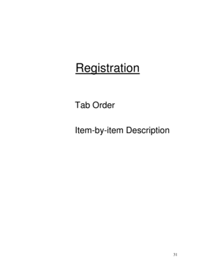 Birth Certificate Registration Form