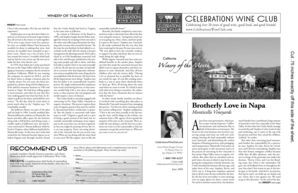 Celebrations Wine Club Membership Form