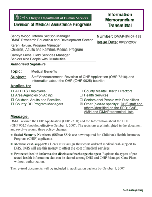 Oregon Health Plan Application