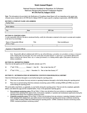 Semi-Annual Report Template - ncair