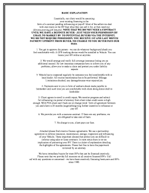 RV Partnership Agreement