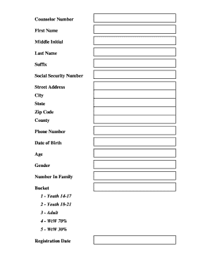 WIA Youth Services Commitment of Understanding and Agreement