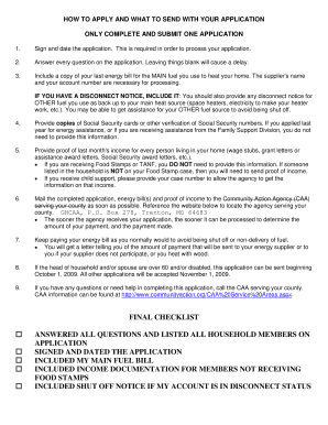 Missouri LIHEAP Application