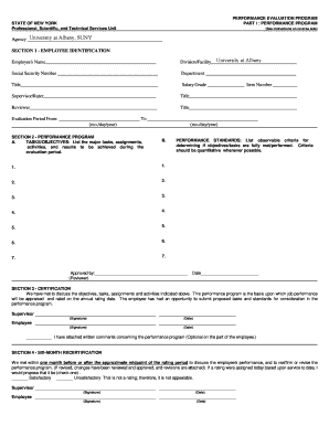 New York Performance Evaluation Program