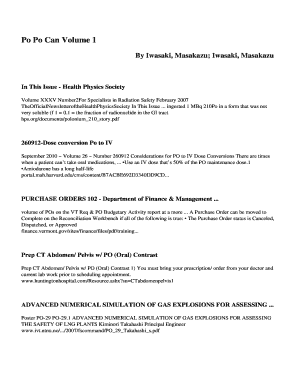 Purchase Order Template