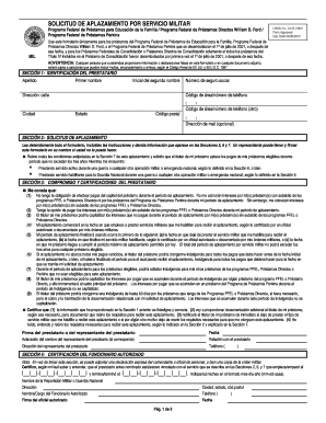 Solicitud de Aplazamiento por Servicio Militar