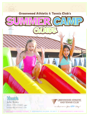 Greenwood Athletic Club Youth Program Waiver