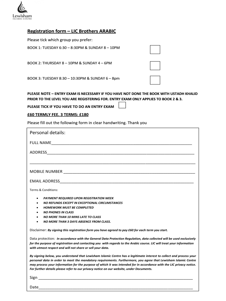 Form preview