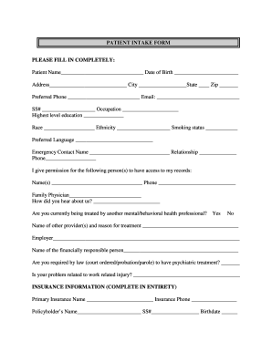 Form preview