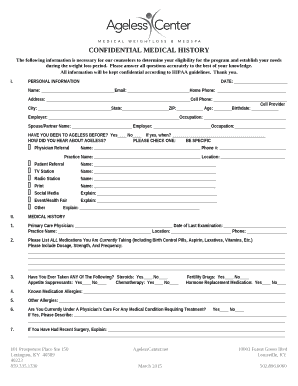 THIS INFORMATION IS NECESSARY FOR OUR FILES AND THE ...