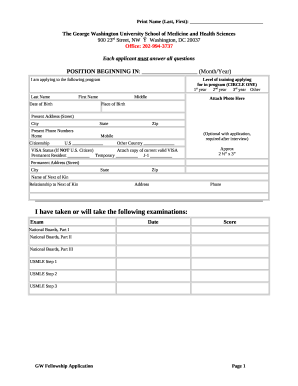 ProgramsThe School of Medicine &amp; Health ... - GW SMHS