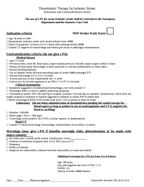 Scientific Rationale for the Inclusion and Exclusion Criteria for ...