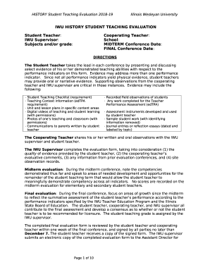 Cooperating Teacher(s): IWU Supervisor - Illinois Wesleyan ...