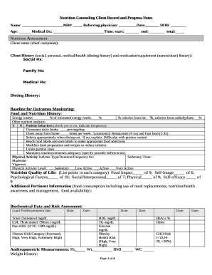 Physical Therapy Sample Reports
