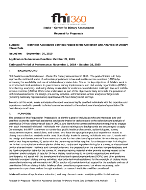 Intake Center for Dietary Assessment