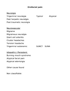 Post Herpetic Neuralgia (of the face)Dr. Honey